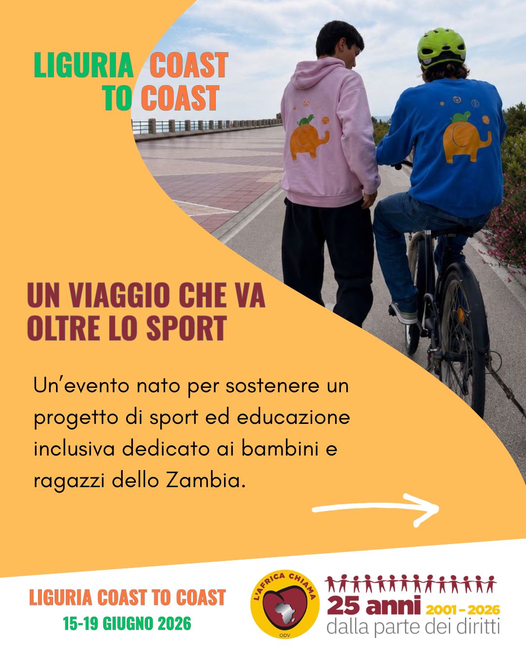 Volantino Liguria Coast to Coast